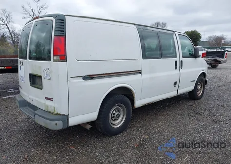 1998 GMC Savana Standard from USA, damaged, VIN 1GTHG35R0W1039505